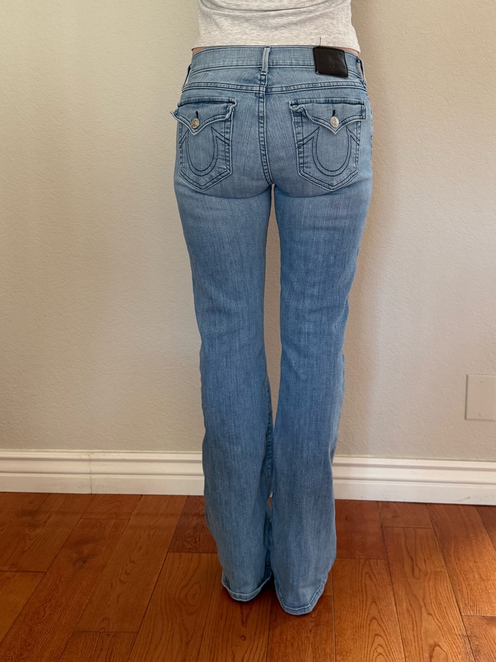 TRUE RELIGION Light Blue Women's Bootcut Jeans